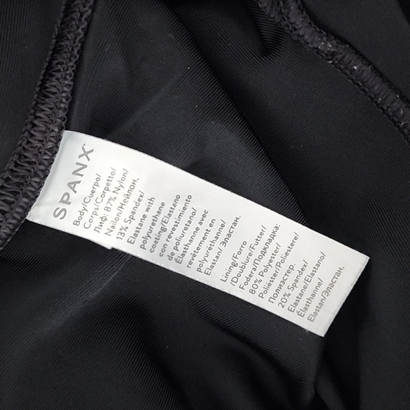 Spanx black faux leather moto legging! - Picture 13 of 13